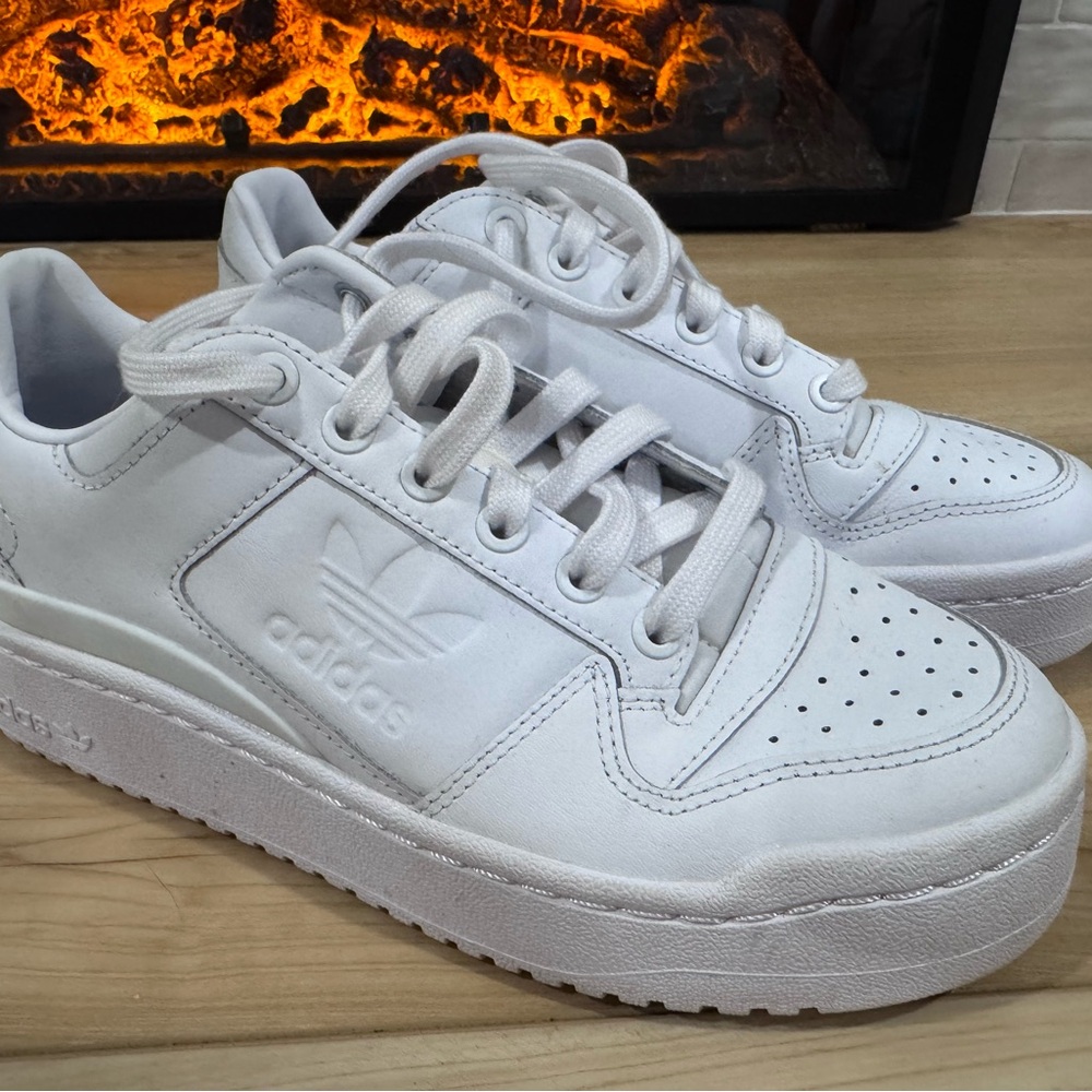 Adidas Classic White Leather Sneakers